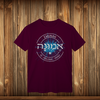 Nome do produto T-Shirt Classic - EMUNAH - LOGO