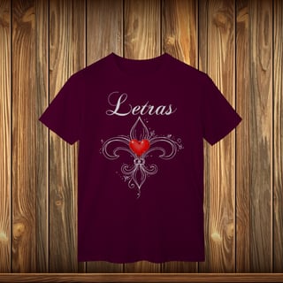 Nome do produto T-Shirt Classic - LETRAS - LOVE