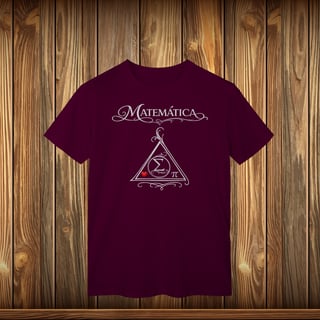 Nome do produto T-Shirt Classic - MATEMÁTICA