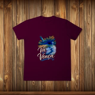 Nome do produto T-Shirt Classic - VÁ E VENÇA - Tema 2