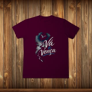 Nome do produto T-Shirt Classic - VÁ E VENÇA - Tema 3