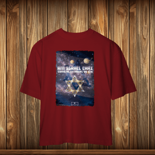 Nome do produto Oversized - AM ISRAEL CHAI - ESTRELAS
