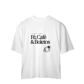 fé, café & boletos • oversized