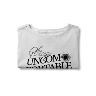 Nome do produto stay uncomfortable • cropped