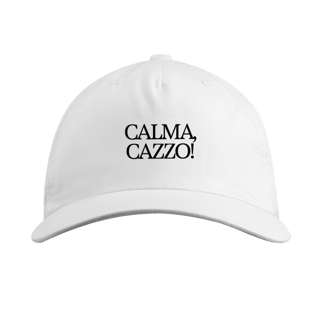 Nome do produto calma, cazzo • boné 