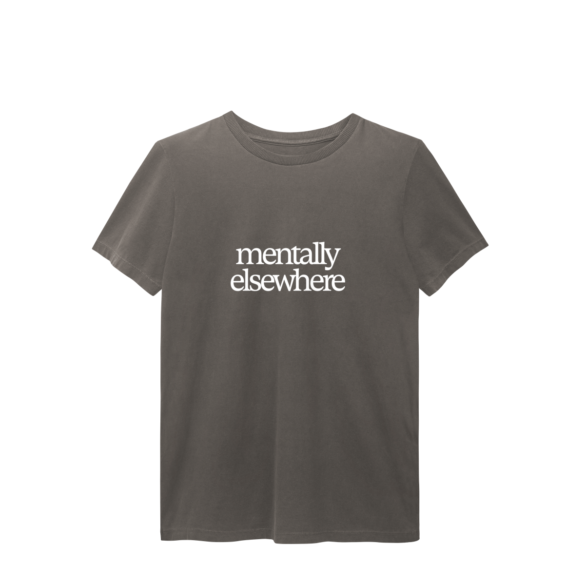 Nome do produto: mentally elsewhere • camiseta estonada
