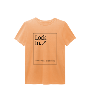 Nome do produto lock in • camiseta estonada