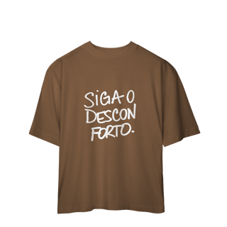 siga o desconforto • oversized