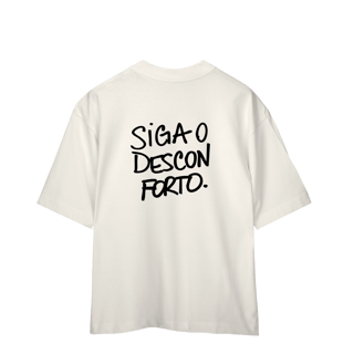 Nome do produto siga o desconforto • oversized costas