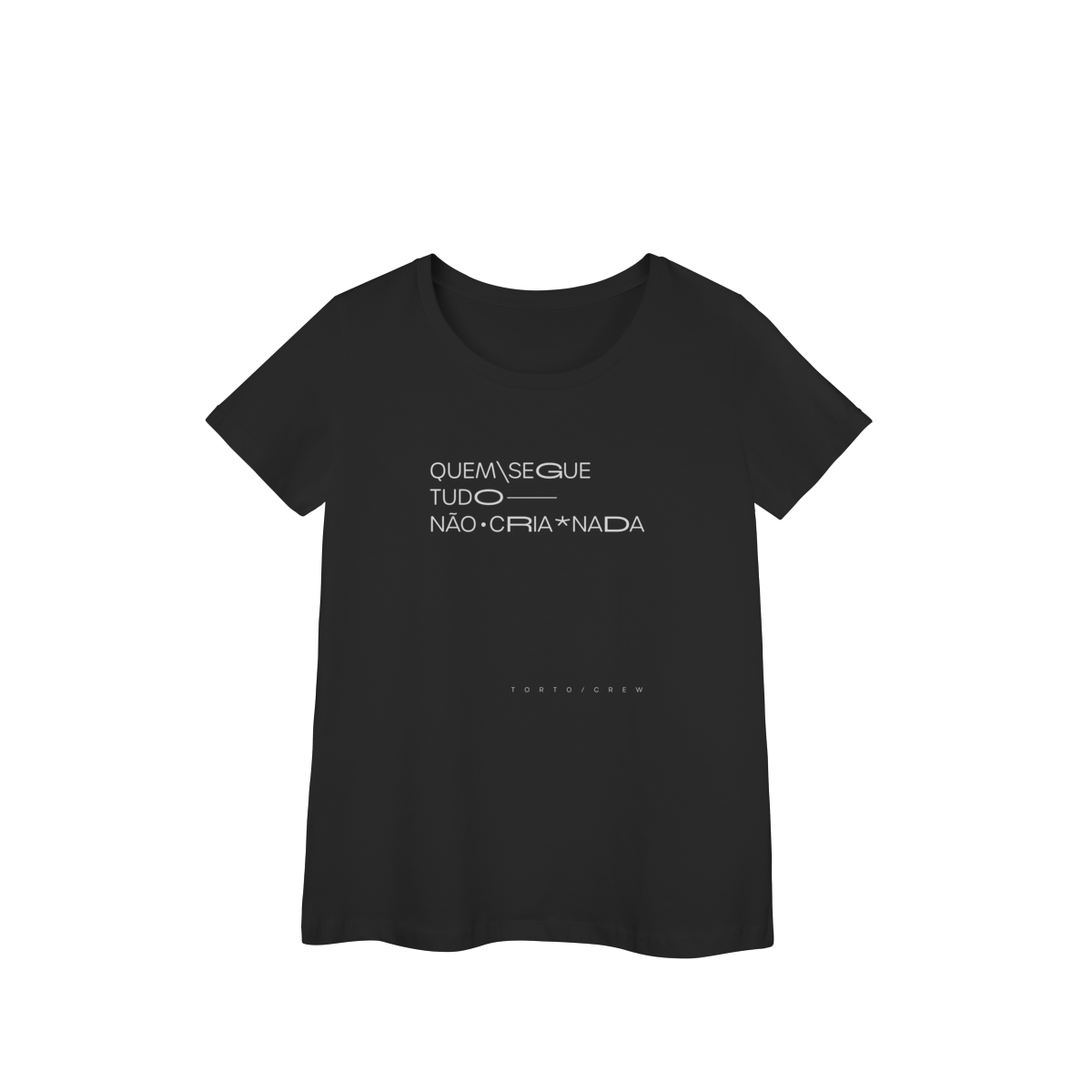 Nome do produto: quem segue tudo, não cria nada • baby long