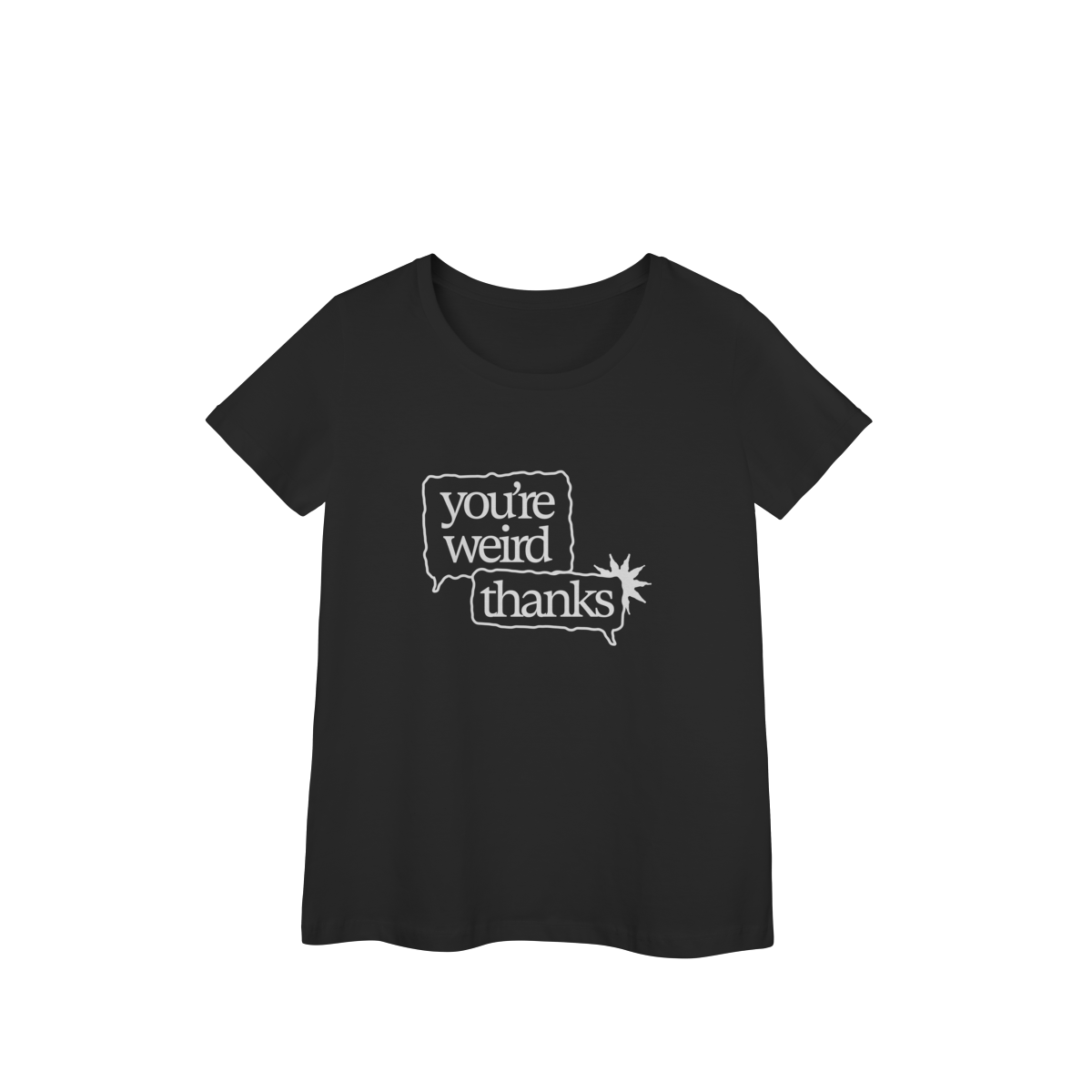 Nome do produto: you\'re weird / thanks • baby long