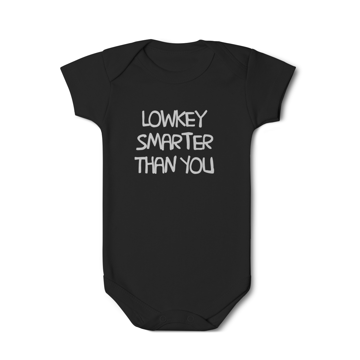 Nome do produto: lowkey smarter than you • body infantil