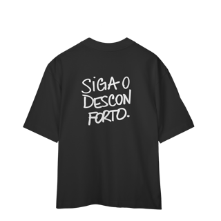 Nome do produto siga o desconforto • oversized costas