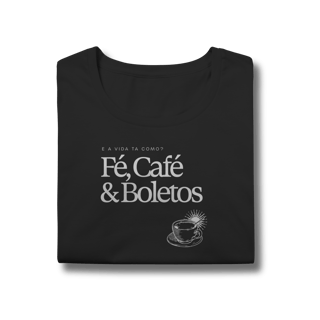 Nome do produto fé, café & boletos • baby long
