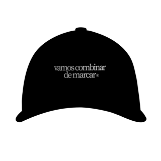 Nome do produto vamos combinar de marcar • boné