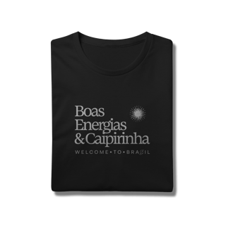Nome do produto boas energias & caipirinha • camiseta