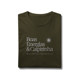 Nome do produto boas energias & caipirinha • camiseta