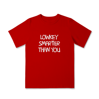 Nome do produto lowkey smarter than you • infantil (2 a 8)