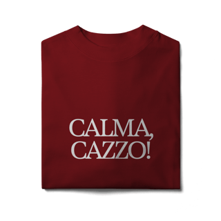 Nome do produto calma, cazzo • oversized