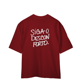 Nome do produto siga o desconforto • oversized costas