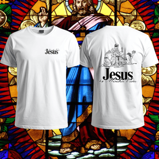Camiseta Branca - Jesus és minha vida