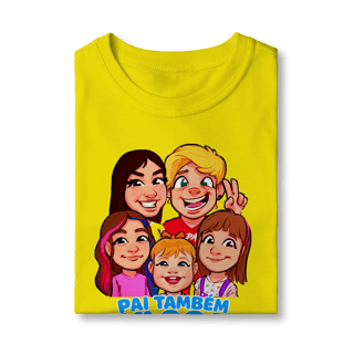 Nome do produto Camiseta Pai Também Vloga INFANTIL - Várias cores