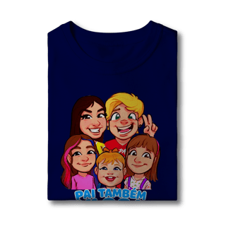 Nome do produto Camiseta Pai Também Vloga INFANTIL - Várias cores