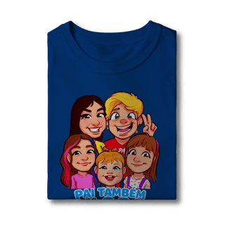 Nome do produto Camiseta Pai Também Vloga INFANTIL - Várias cores