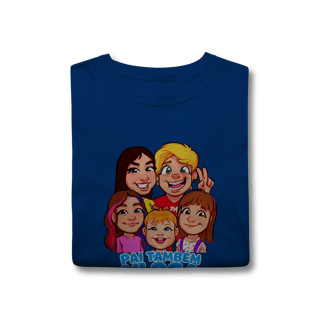 Nome do produto Camiseta ADULTO - Pai Também Vloga (Várias Cores)