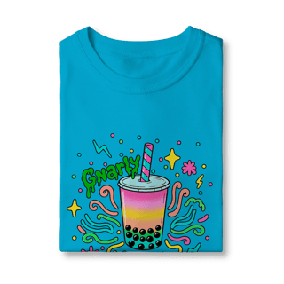 Nome do produto Camiseta Infantil - Inspirada em Gnarly (Katseye) por Sophie