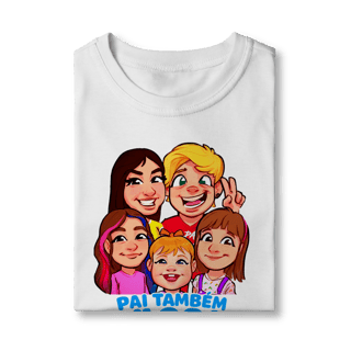 Nome do produto Camiseta Pai Também Vloga INFANTIL - Várias cores