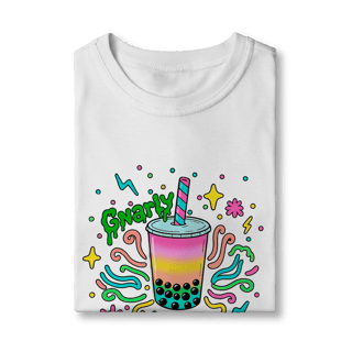 Nome do produto Camiseta Infantil - Inspirada em Gnarly (Katseye) por Sophie