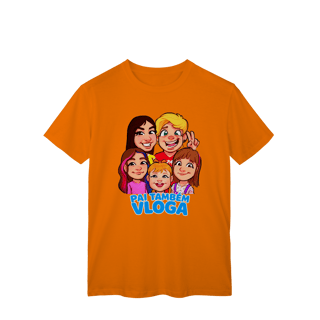 Nome do produto Camiseta ADULTO - Pai Também Vloga (Várias Cores)