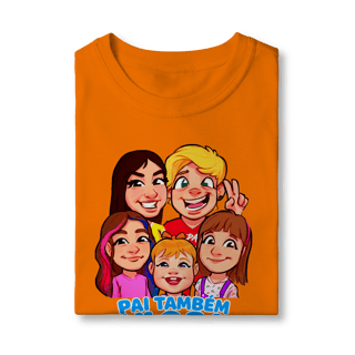 Nome do produto Camiseta Pai Também Vloga INFANTIL - Várias cores