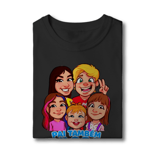Nome do produto Camiseta Pai Também Vloga INFANTIL - Várias cores