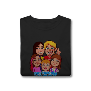 Nome do produto Camiseta ADULTO - Pai Também Vloga (Várias Cores)