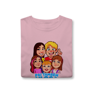 Nome do produto Camiseta ADULTO - Pai Também Vloga (Várias Cores)