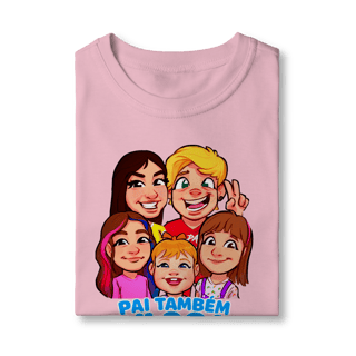 Nome do produto Camiseta Pai Também Vloga INFANTIL - Várias cores