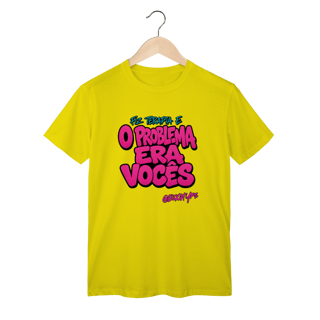 Nome do produto Camiseta Fiz terapia e o problema era vocês