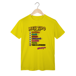Nome do produto Camiseta Meu Tipo (Clássico)