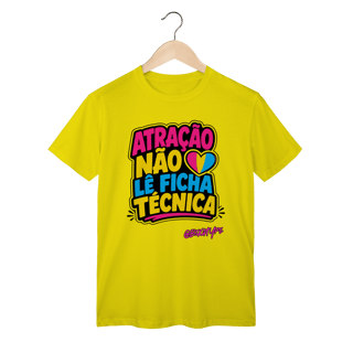 Nome do produto Camiseta Atração Não Lê Ficha Técnica