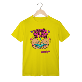Nome do produto Camiseta Sapatão sabe usar as mãos