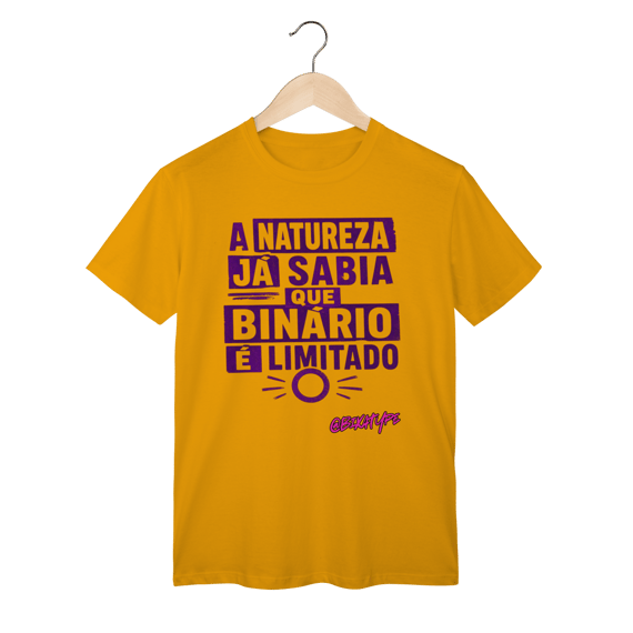 Camiseta A Natureza Já Sabia