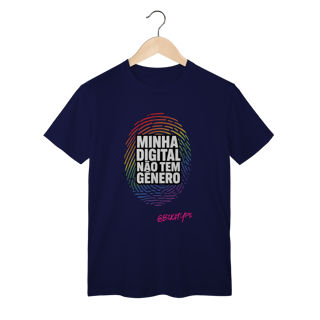 Camiseta Minha digital não tem gênero