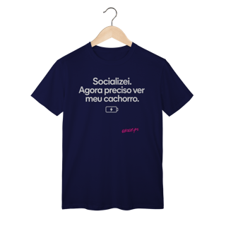 Nome do produto Camiseta Preciso Ver Meu Cachorro