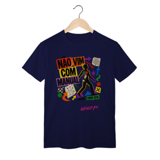 Nome do produto Camiseta Não vim com manual