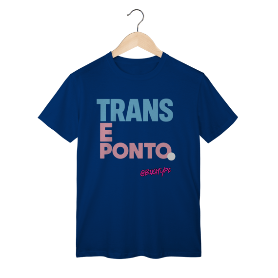 Camiseta Trans e ponto