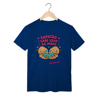 Nome do produto Camiseta Sapatão sabe usar as mãos
