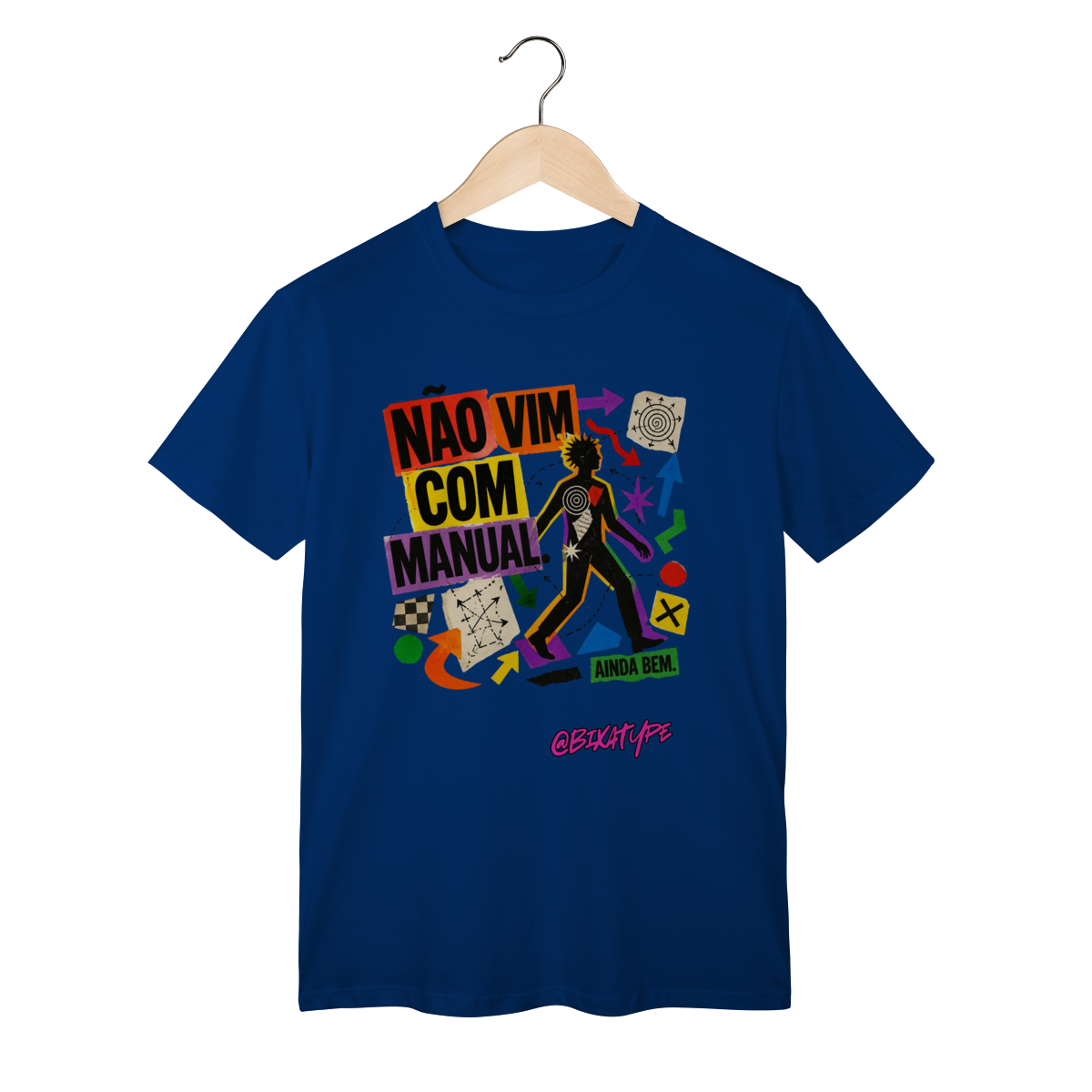 Não vim com manual