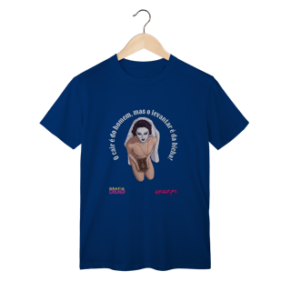 Nome do produto Camiseta O cair é do homem, mas o levantar é da bicha